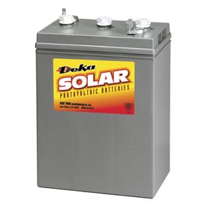 What are the different Battery Groups and their sizes?