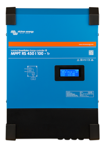 Victron Energy 100A / 450VDC Charge Controller | SmartSolar MPPT RS 450/100-MC4