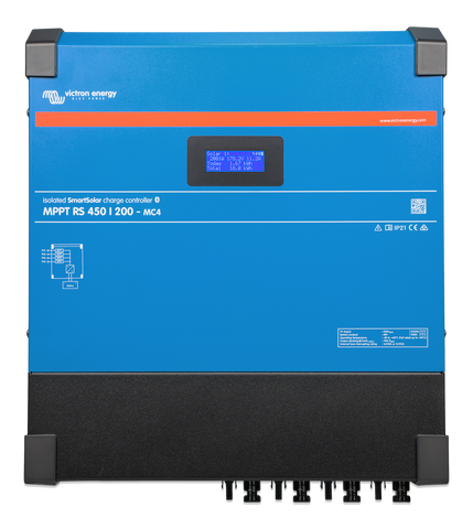 Victron Energy 200A / 450VDC Charge Controller | SmartSolar MPPT RS 450/200-MC4