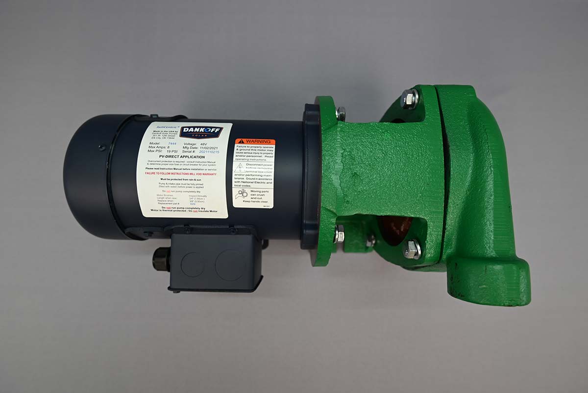 Dankoff Solar Suncentric Pump 7443 48v Battery/ 36v PV Pump