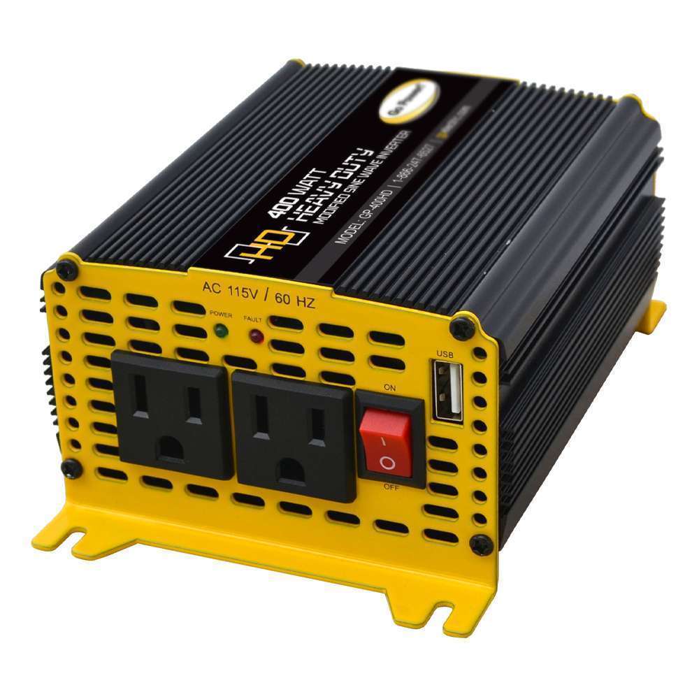 Go Power! GP-400HD: 400 WATT MODIFIED SINE WAVE INVERTER 12V