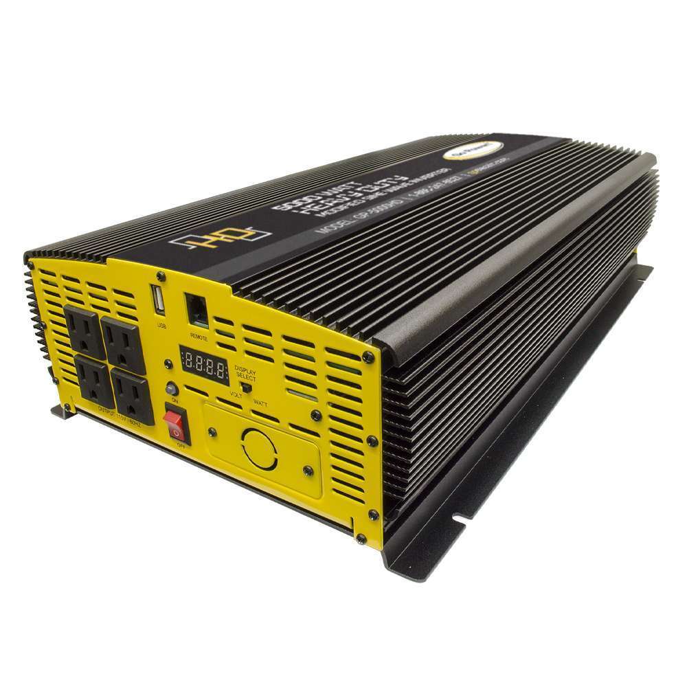 Go Power! GP-5000HD: 5000 WATT MODIFIED SINE WAVE INVERTER 12V