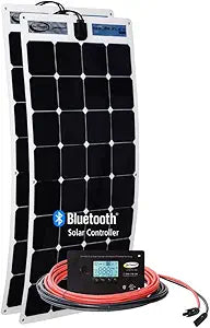 Go Power! GP-FLEX-220: 200W/11.42A SOLAR KIT W/ 30A DIGITAL CONTROLLER