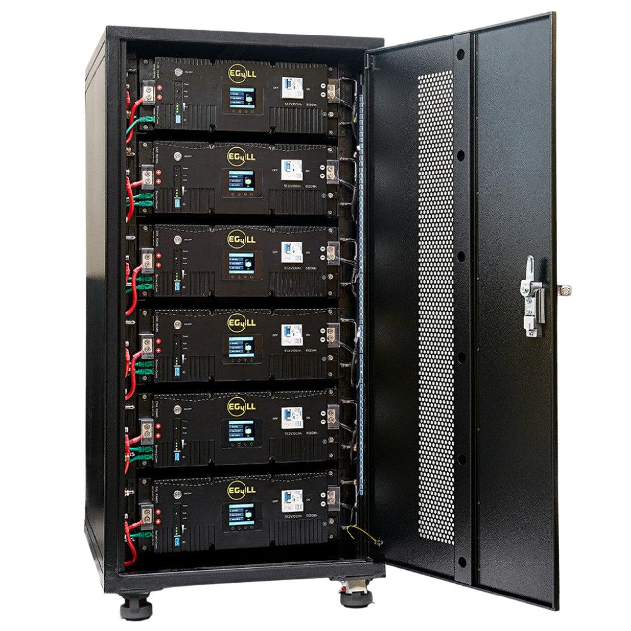 EG4 6 Slot Enclosed Battery Cabinet Rack - EG4CABINET6