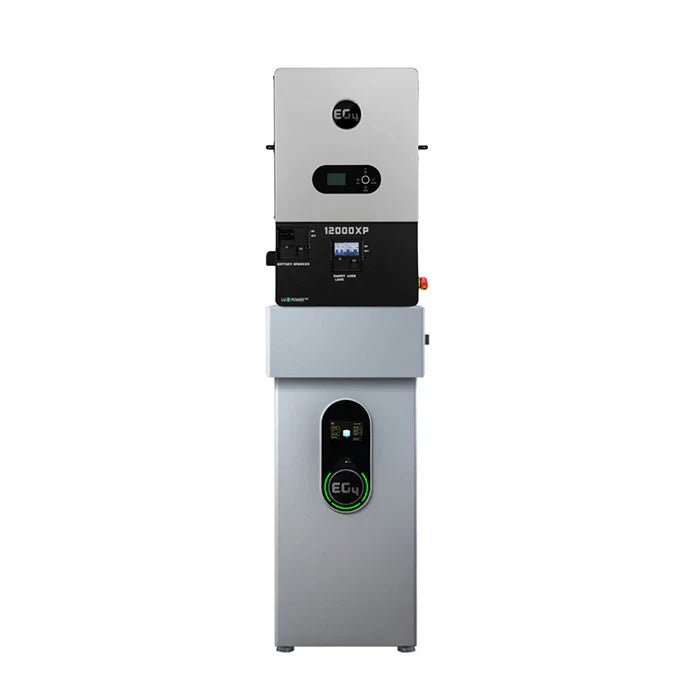 EG4 12000XP Off-Grid Inverter and EG4 14.3 kWh Indoor Wallmount Battery Bundle