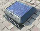 SunRise Solar- FB1050 Flat Base Solar Powered Attic Fan 15 watts