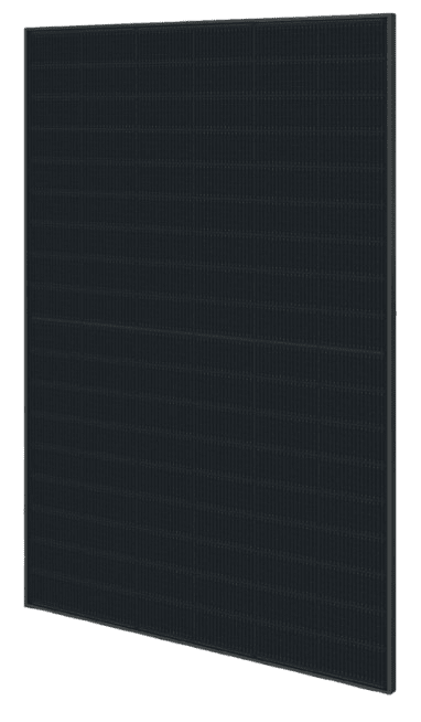 Hyundai 440W HiS-T440NF(BK) Black On Black 16BB Half-Cut Bifacial Solar Panel