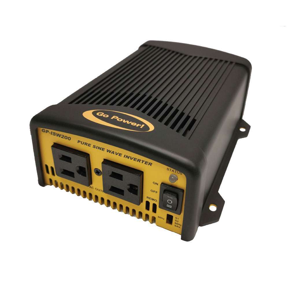 Go Power! GP-ISW200-12: 200 WATT PURE SINE WAVE INVERTER