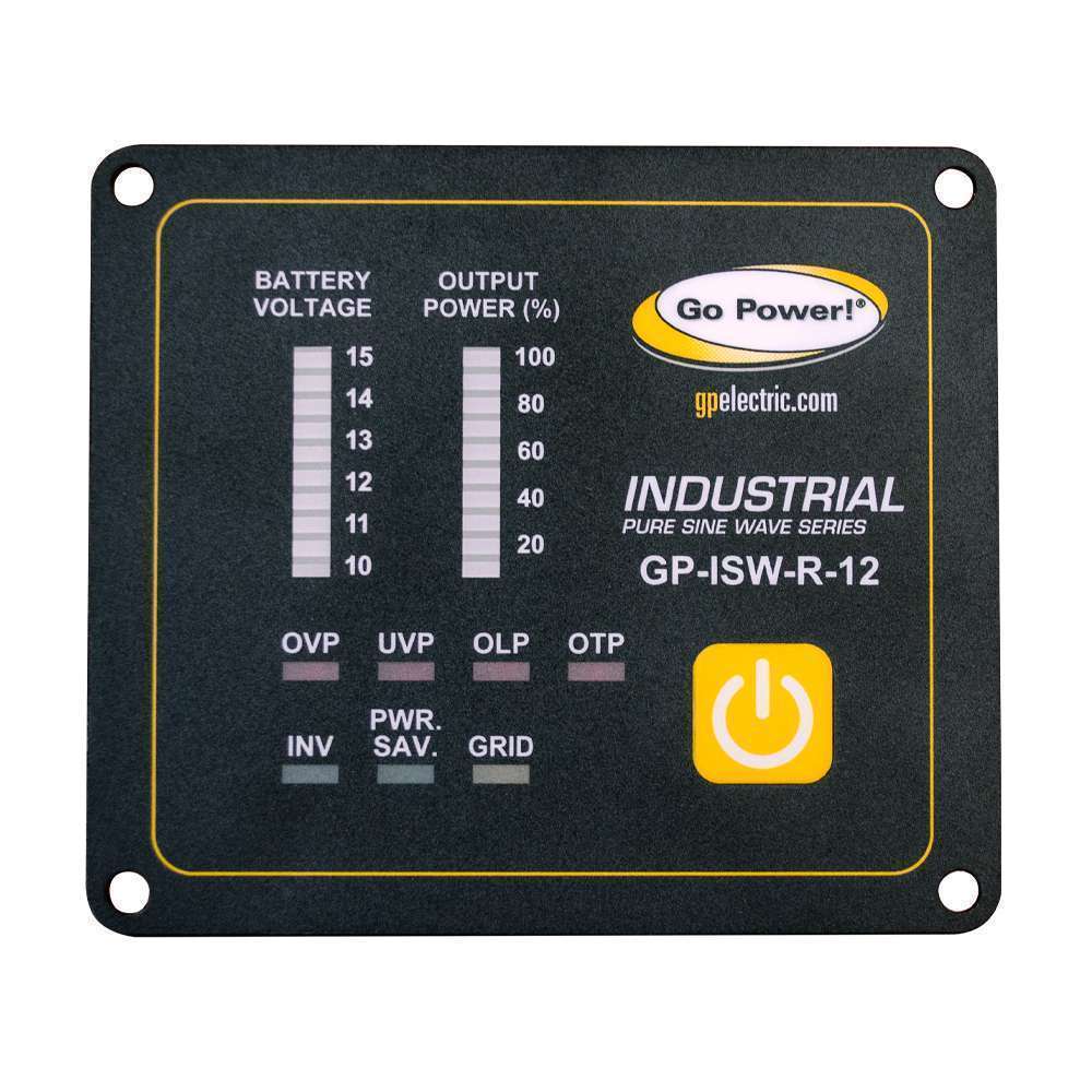 Go Power! GP-ISW-R-24: REMOTE FOR 24 VOLT ISW SERIES OF INVERTERS