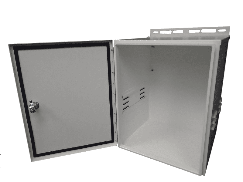 Alumnum NEMA 3R Battery Enclosure 20.8 x 16.2 x 15.4 - M2-31 - Fits 2x Group 31 Batteries