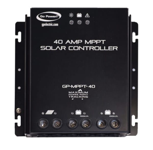 Go Power! 40 AMP MPPT SOLAR CONTROLLER WITH REMOTE
