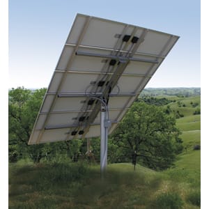 Top-of-Pole Mount for 6 Large Modules 360W to 460W (39-48" x 65-81") | Solar Rackworks