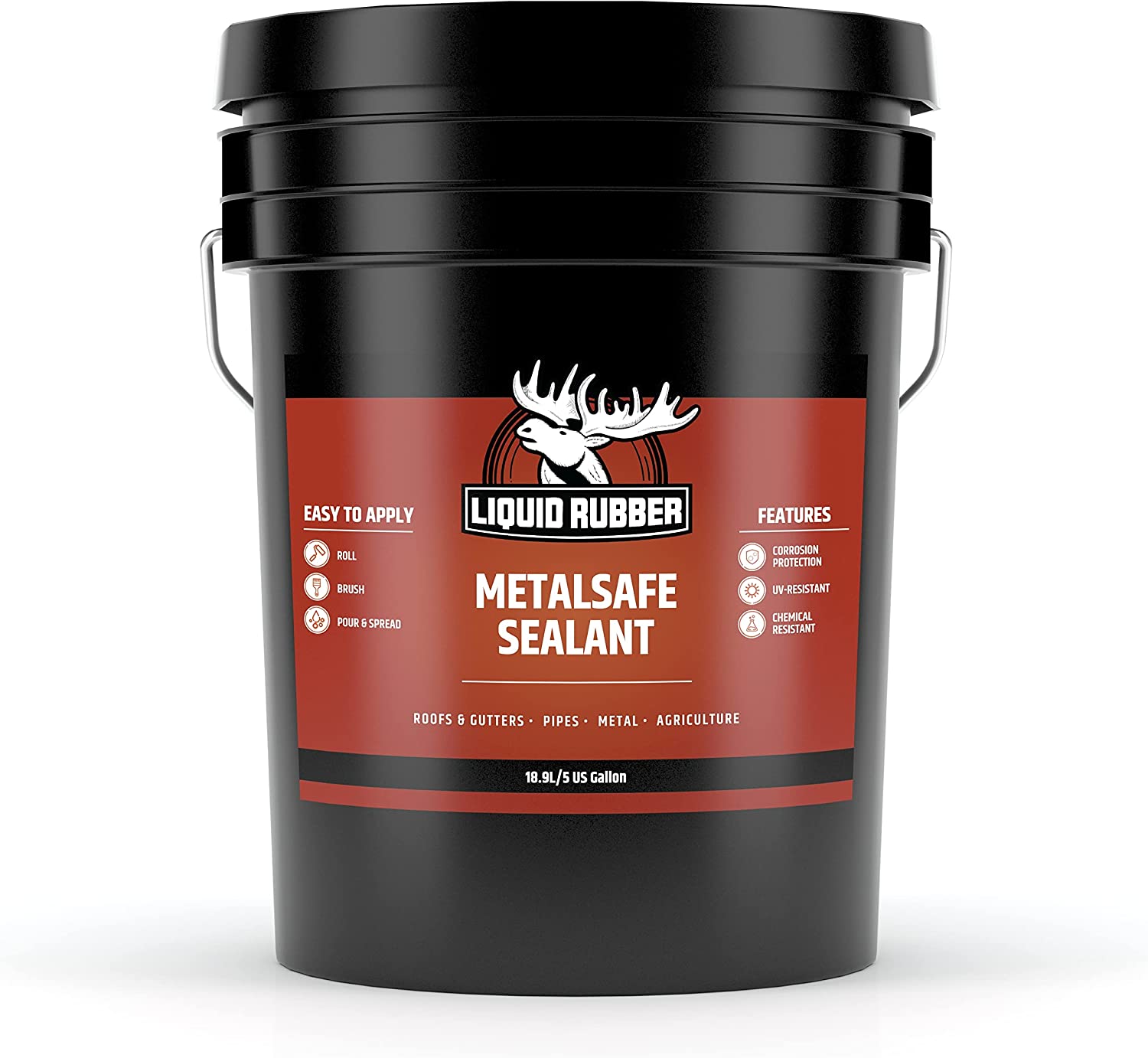 Liquid Rubber MetalSafe Sealant | Stock Tank Sealant | 5 Gallon