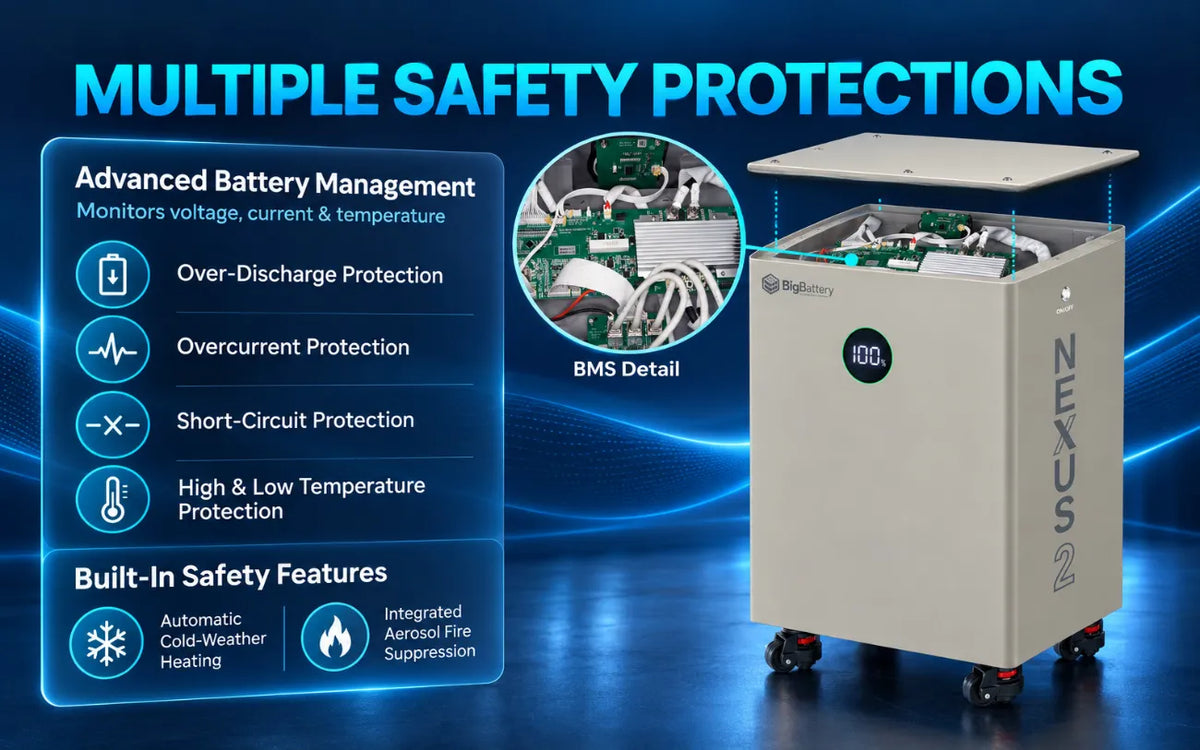 Big Battery 48V 16kWH NEXUS 2 LiFePO4 Battery