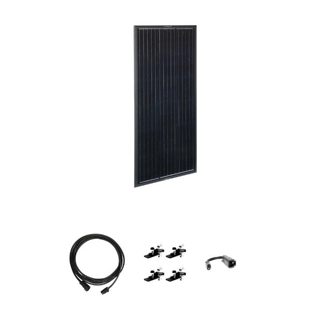 Zamp Solar Obsidian Series 100 Watt Solar Panel Kit
