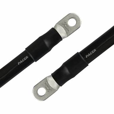 2/0 AWG 8" Black Battery Interconnect Cable 2 lugs