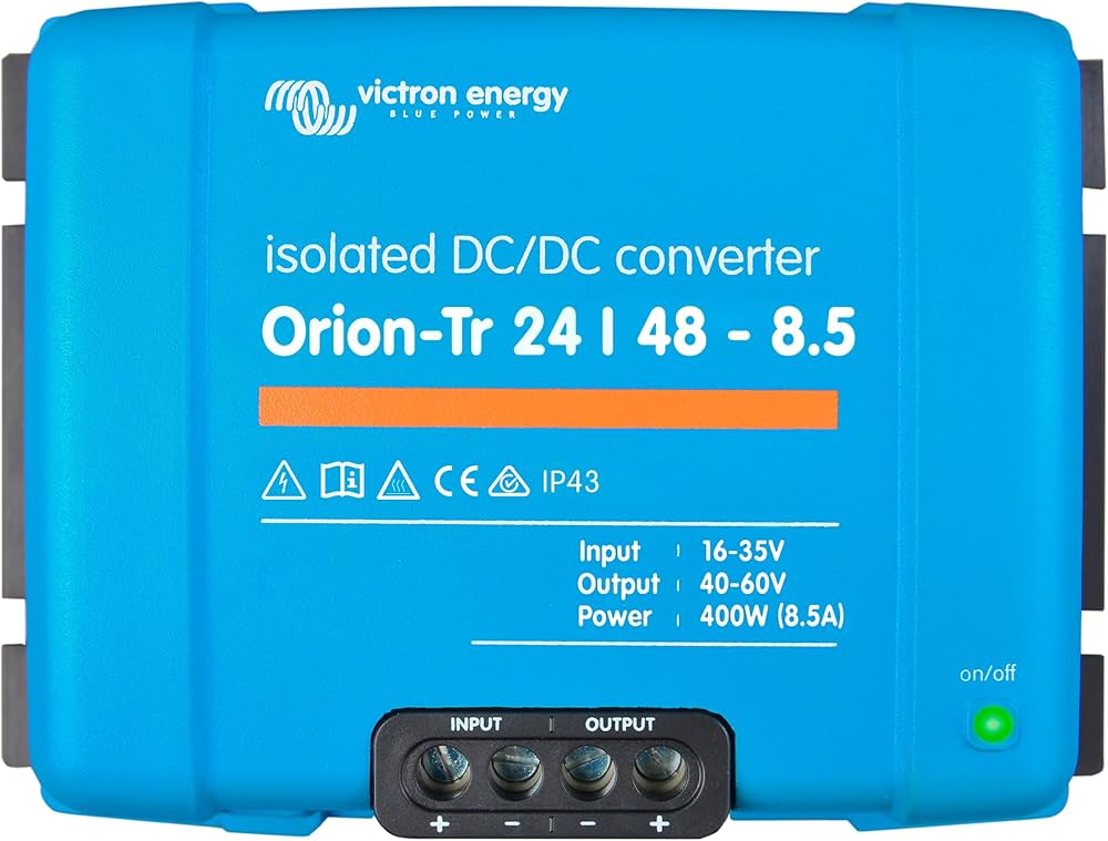 Victron Energy Orion-Tr 24/48-8.5A 400W | Isolated DC-DC Converter