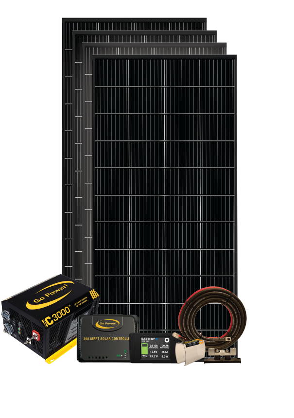 Go Power! GP-PT-800: 800W MPPT SYSTEM W/ BMG & IC3000