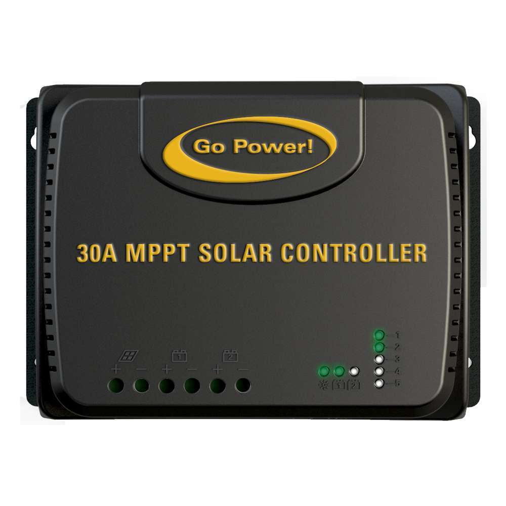 Go Power! GP-RVC-30-MPPT: 30 AMP MPPT SOLAR CONTROLLER WITH RV-C