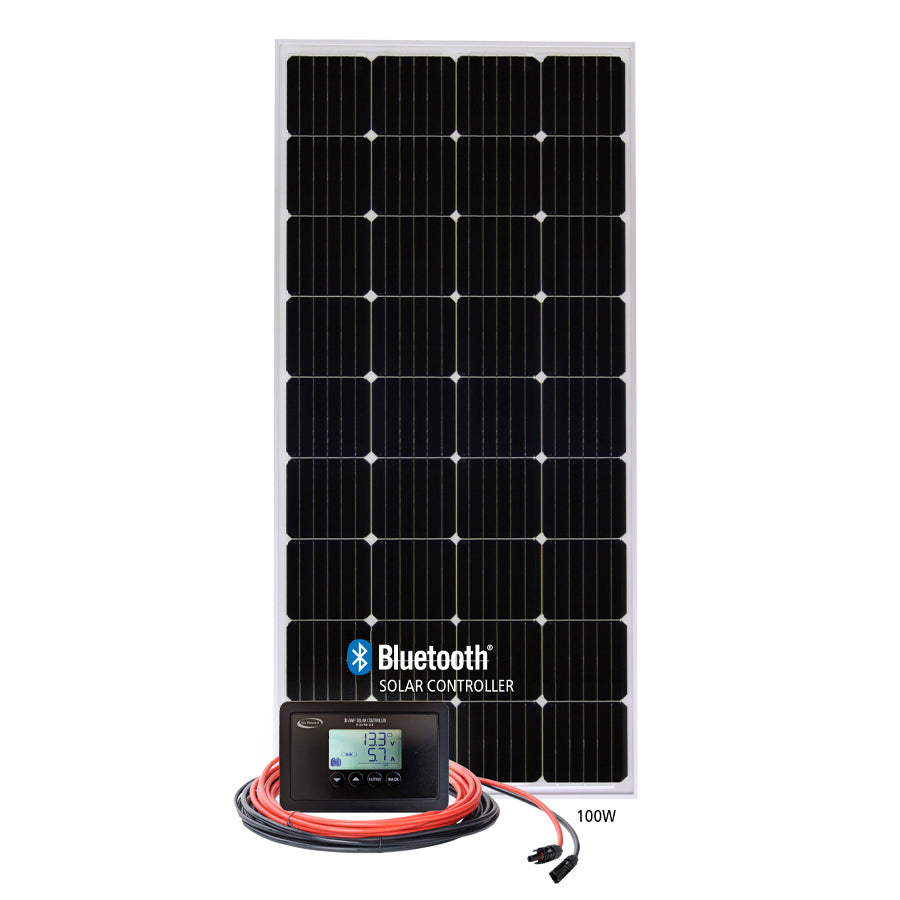 Go Power! Retreat 100W Solar Kit with Digital Controller
