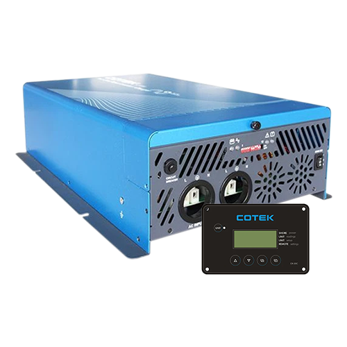 Cotek 3000W, 12V Inverter/Charger with CR-20C Remote SC3000-112 Combo