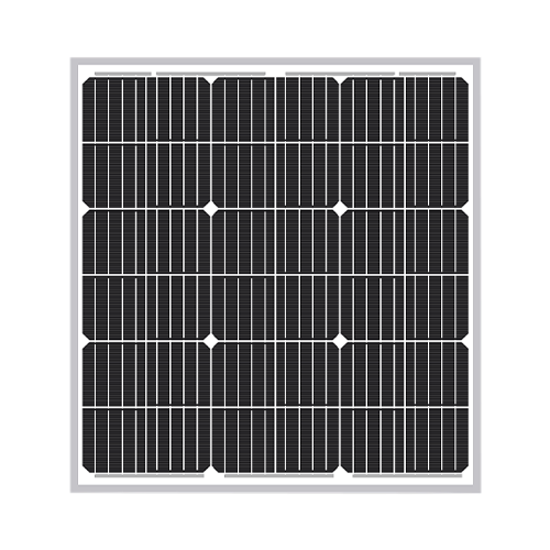 SLD Tech (Solarland) 50w 12v Monocrystalline Solar Panel - ST-50P-12