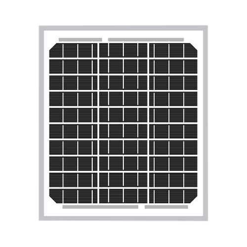 SLD Tech (Solarland) 5w 6v Monocrystalline Solar Panel Kit - ST-5P-12-R