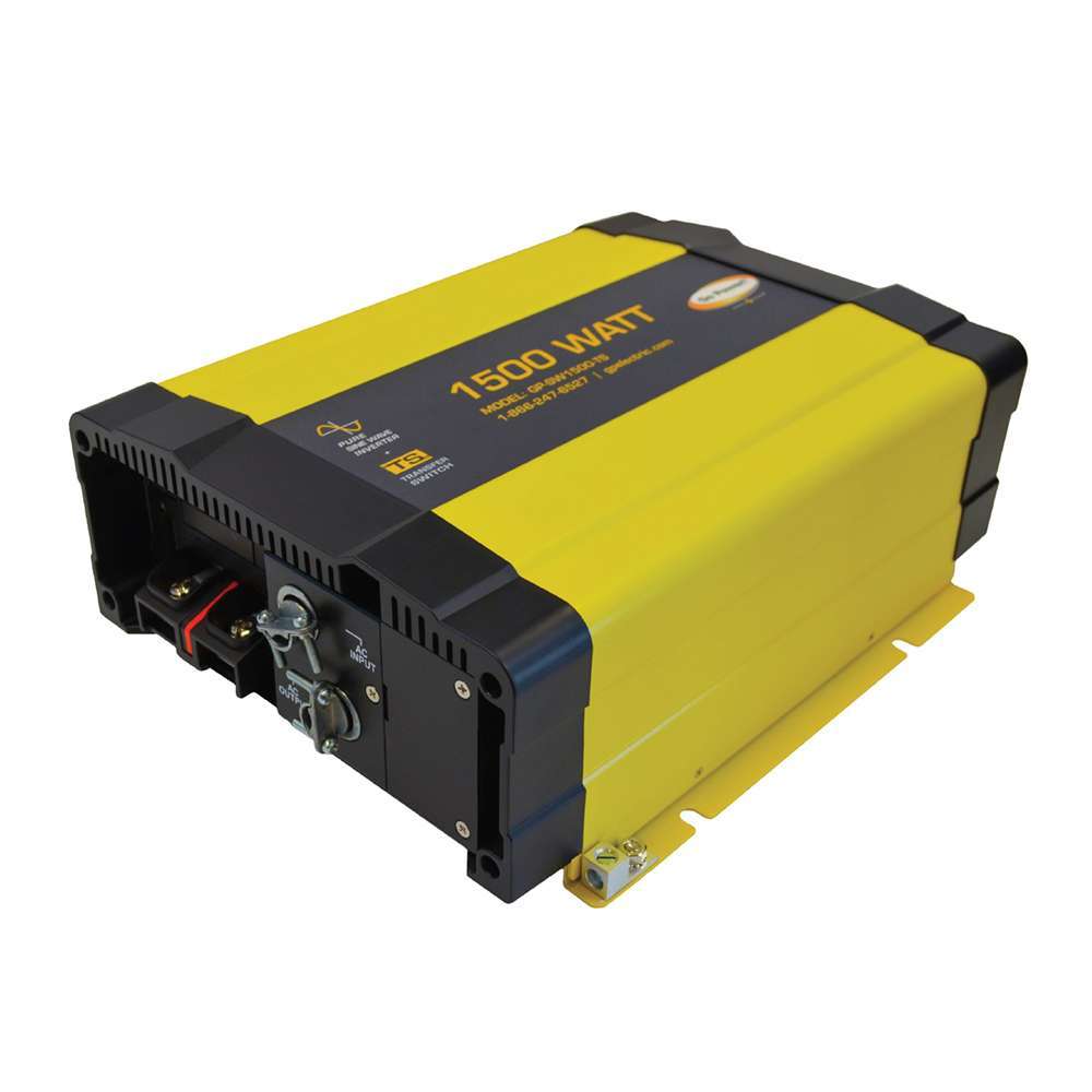 Go Power! GP-SW1500-TS: 1500W PSW INVERTER W BUILT IN TRANS. SW. H/WIRE
