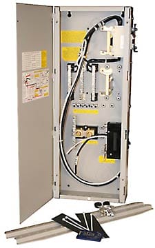 Midnite Solar MNE250ALT White Alum Power Panel w/ 250amp Inverter Breaker