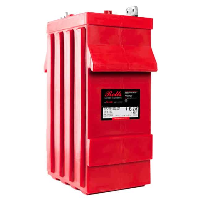 Rolls Surrette 4-KS-25PS 1404ah 20hrAh, 4V Deep Cycle Battery