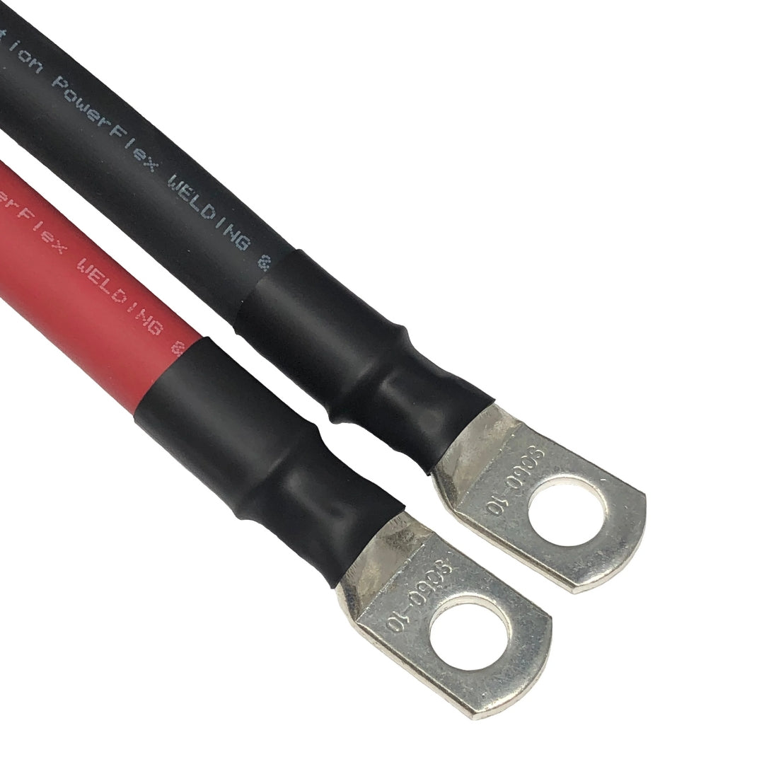 4/0 5' Red Battery Inverter Cable 2 lugs