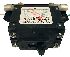 DC Ground Fault Protection Circuit Breaker 80 Amp 125 VDC