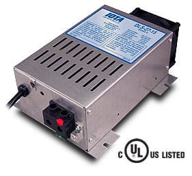 IOTA DLS-27/15, 24 volt 15 amp regulated battery charger/supply