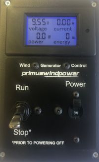 Ryse Energy 12V Digital Wind Control Panel Air 30 / Air X / AIR MaX / Air Silent X (Formerly Primus)