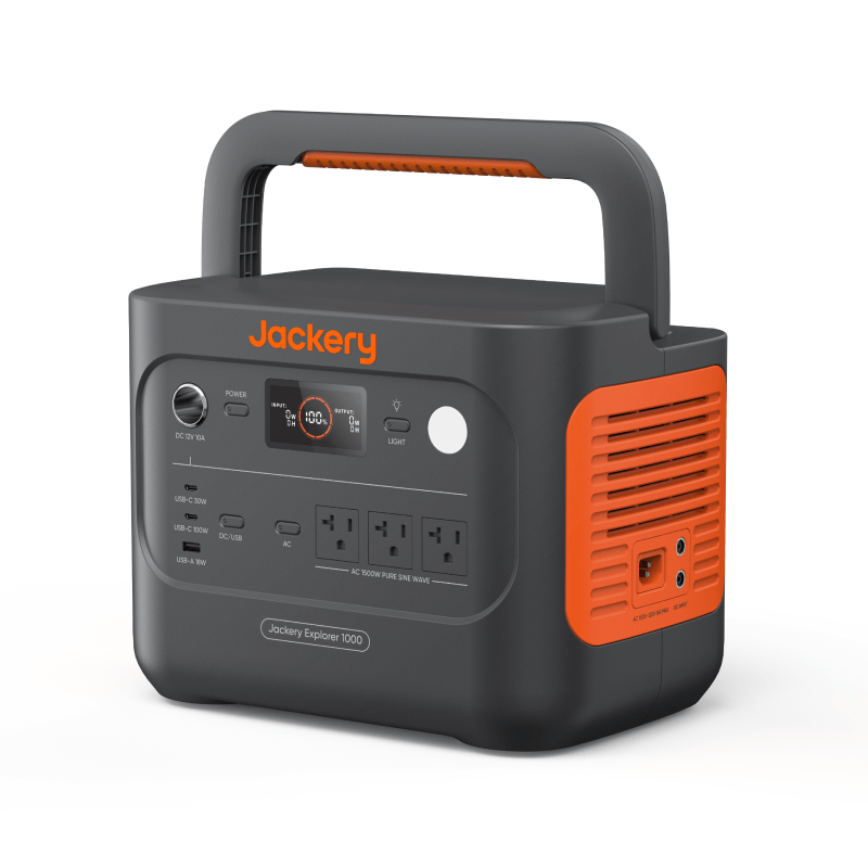 Jackery Explorer 1000 v2 1070Wh 1500W Pure Sine Wave LiFePO4 Battery Portable Power Station