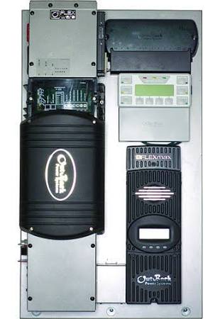 FLEX1 VFXR3524A FM80 3500W, 24V, Pre-wired OutBack Power Inverter & 80amp Charge Controller