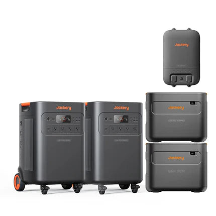 Jackery 5000 Plus 5040Wh 7200W LiFePO4 Expandable Backup Solar Generator