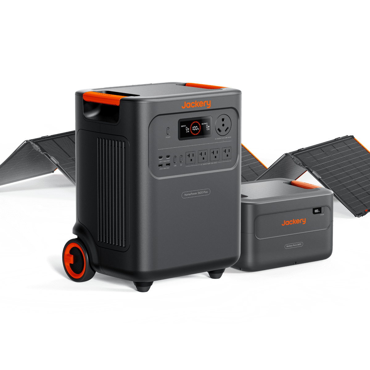 Jackery HomePower 3600 Plus 3600W 3584Wh LiFePO4 Portable Power Station