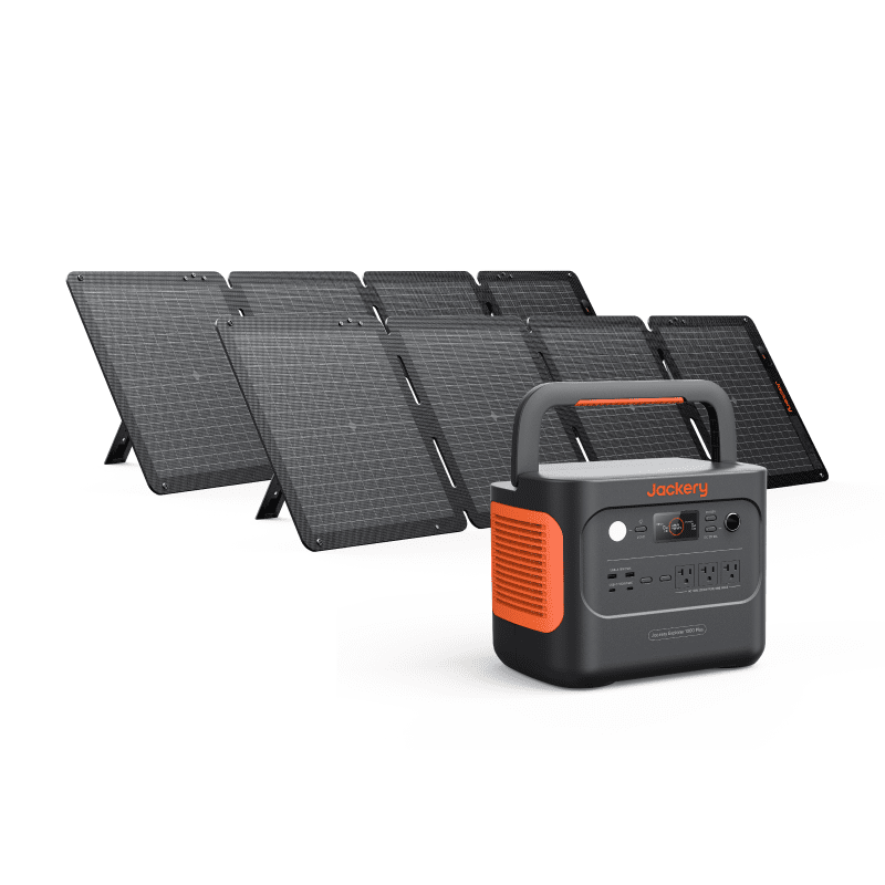 Jackery Solar Generator 1000 Plus 1264Wh 2000W Portable Power Station