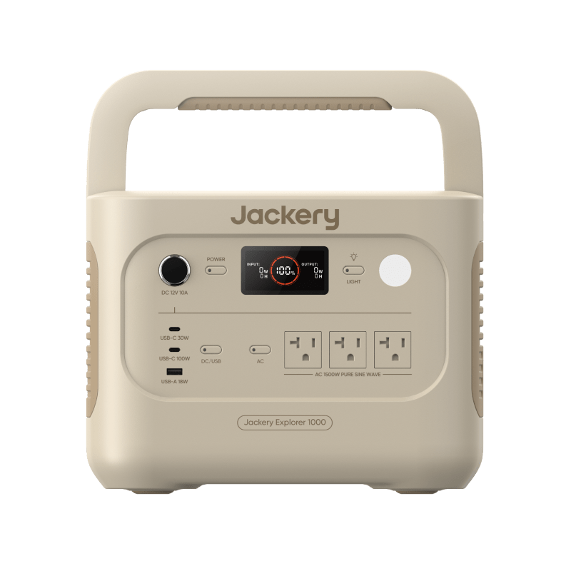 Jackery Explorer 1000 v2 1070Wh 1500W Pure Sine Wave LiFePO4 Battery Portable Power Station