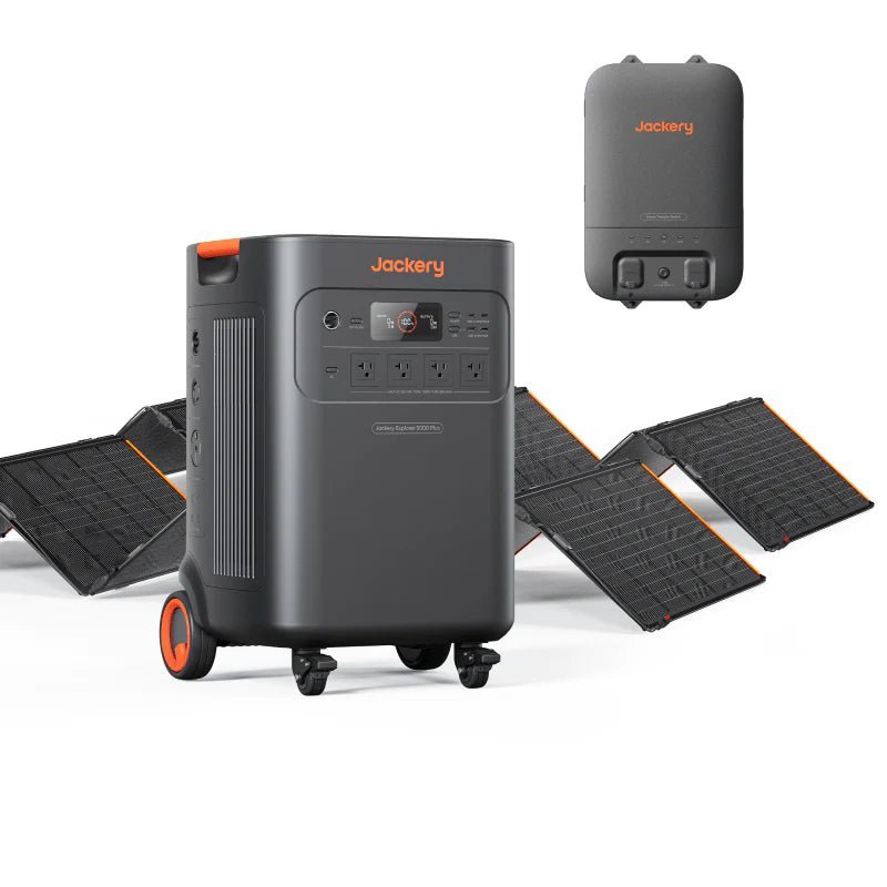 Jackery Explorer 5000 Plus 10kWh 7200W LiFePO4 Expandable Whole Home Backup Power System