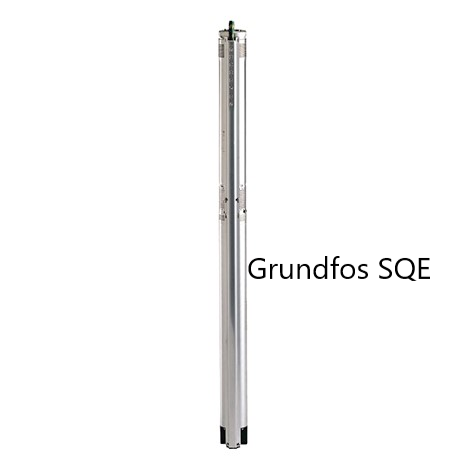 Grundfos 10SQE05-160 240V SQ Series Well Pump, 10 GPM, 1/2 HP, 160 Ft