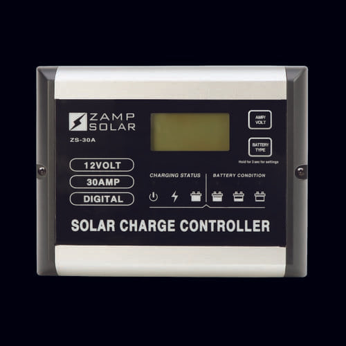 Zamp Solar 30-Amp Indoor Only - Digital Display - 5-Stage Smart Controller ZS-30A