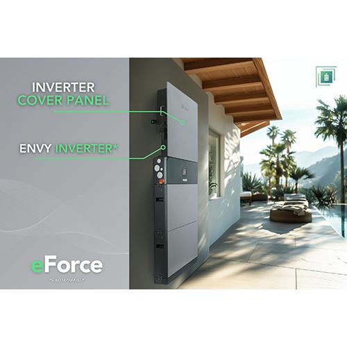 Fortress Power eForce Cover — Front Panel Cover for Envy Inverters