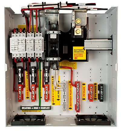 Midnite Solar MNE175XW Power Panel to mount under XW Inverter 175amp Inverter Breaker