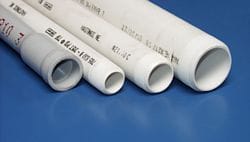 Using SCH80 PVC drop pipe on wells