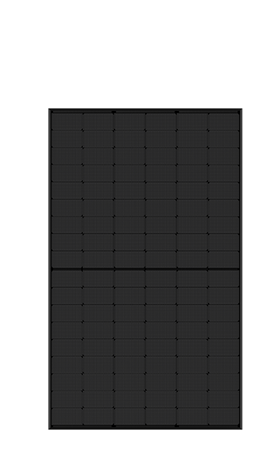 Jinko 425W Black on Black 108 Half Cell Mono Solar Panel