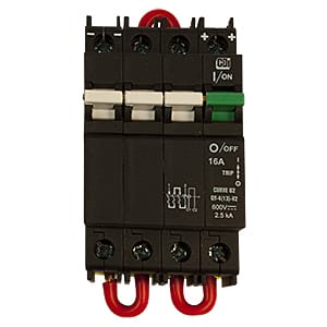 DIN Rail 16A 600VDC Breaker