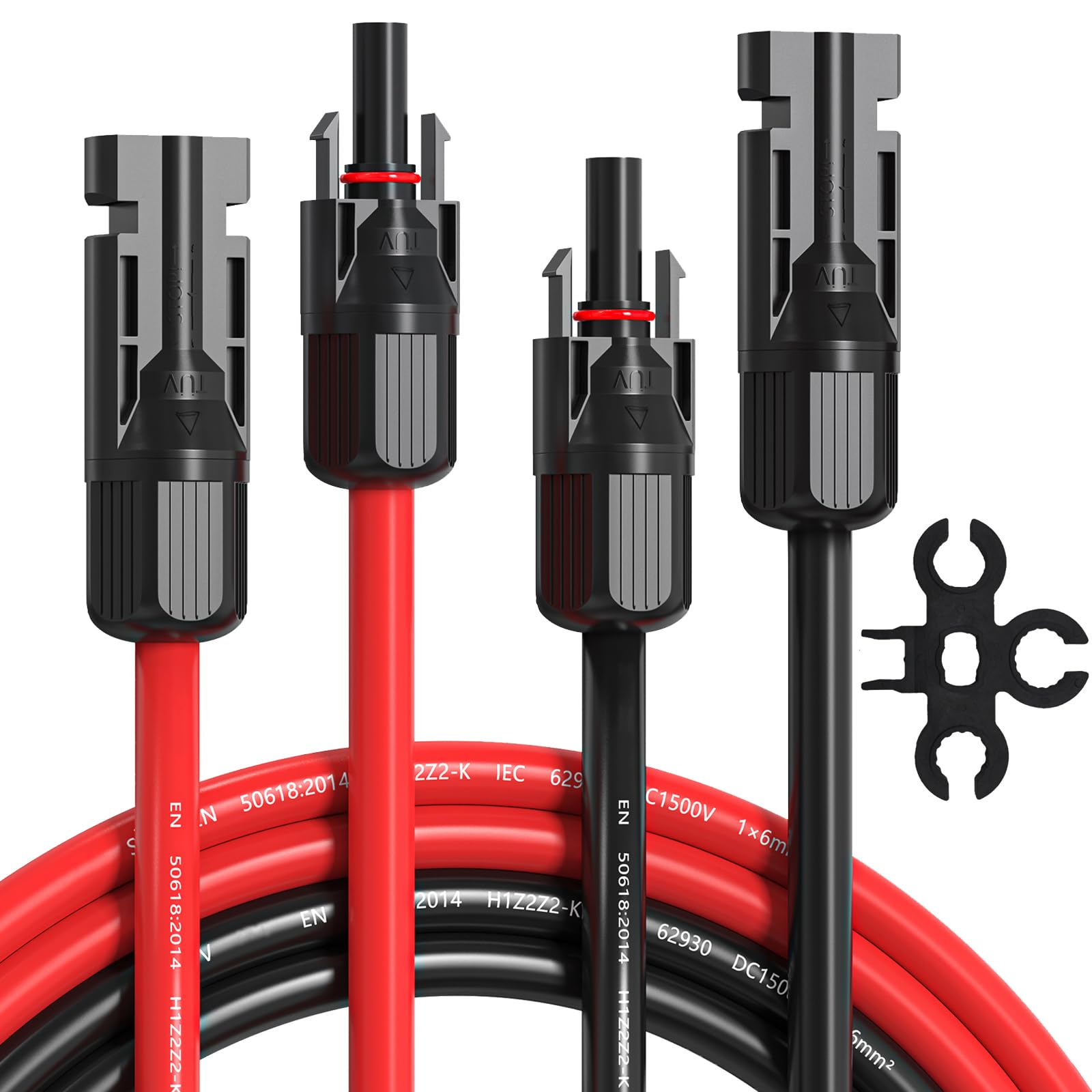 MC4 Solarline 2 PV-Wire Array Cable 100' #10 AWG
