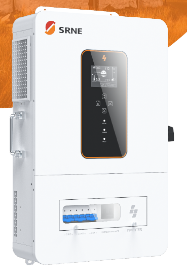 SRNE ABP 6,500W 48V 120/240VAC Split-Phase Off-Grid Solar Storage Inverter
